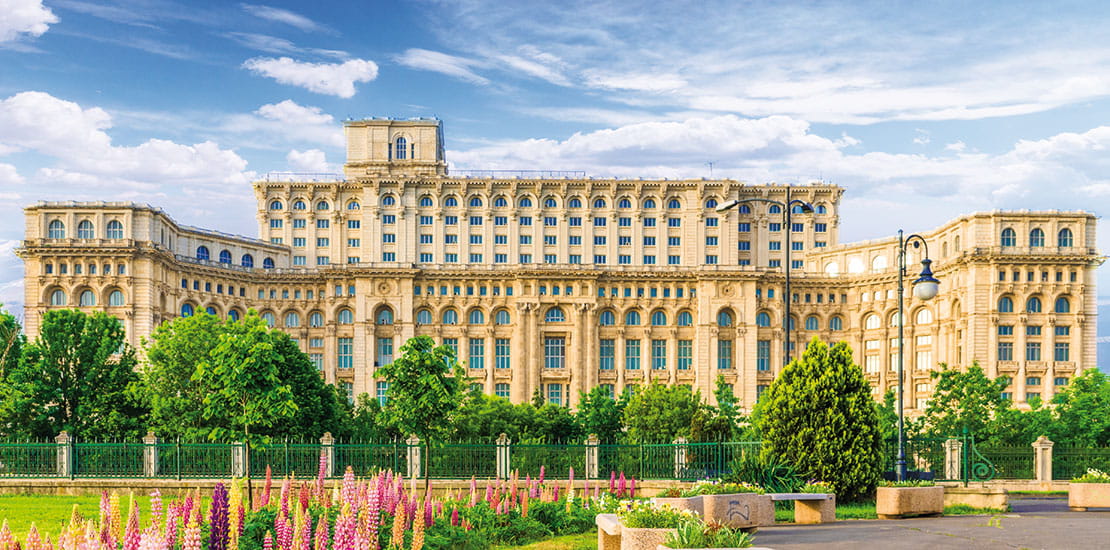 The Palace of the Parliament, Bucharest, Romania